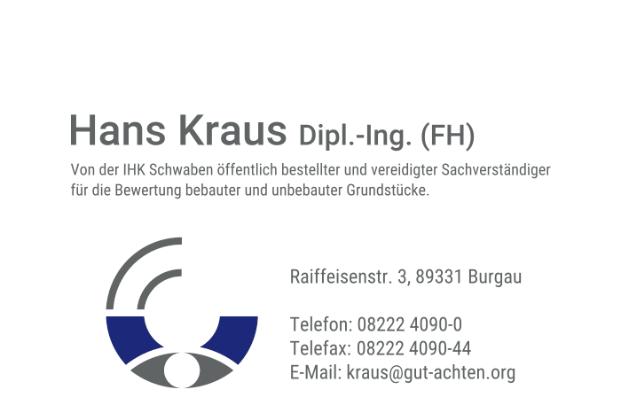 Hans Kraus Dipl.-Ing. (FH) Burgau